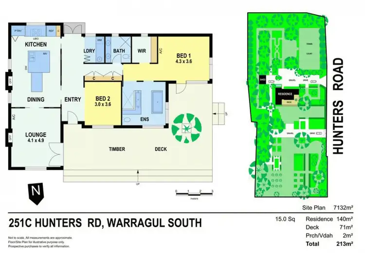 Floorplan of Homely rural property listing, 251c Hunters Road, Warragul VIC 3820