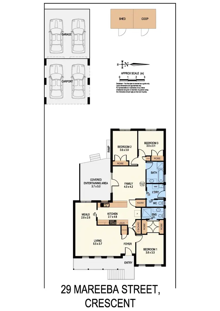 Floorplan of Homely house listing, 29 Mareeba Crescent, Bayswater VIC 3153