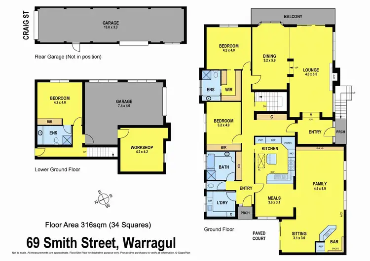 Floorplan of Homely house listing, 69 Smith Street, Warragul VIC 3820