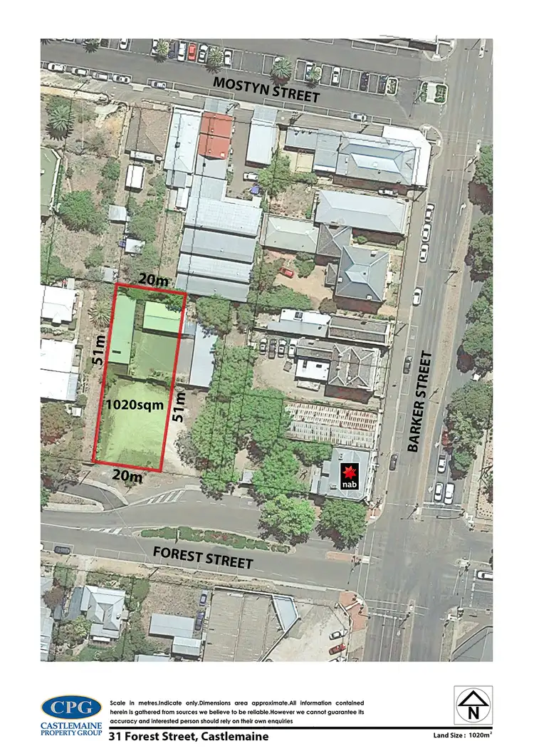 Floorplan of Homely land listing, Lot 1/31 Forest Street, Castlemaine VIC 3450