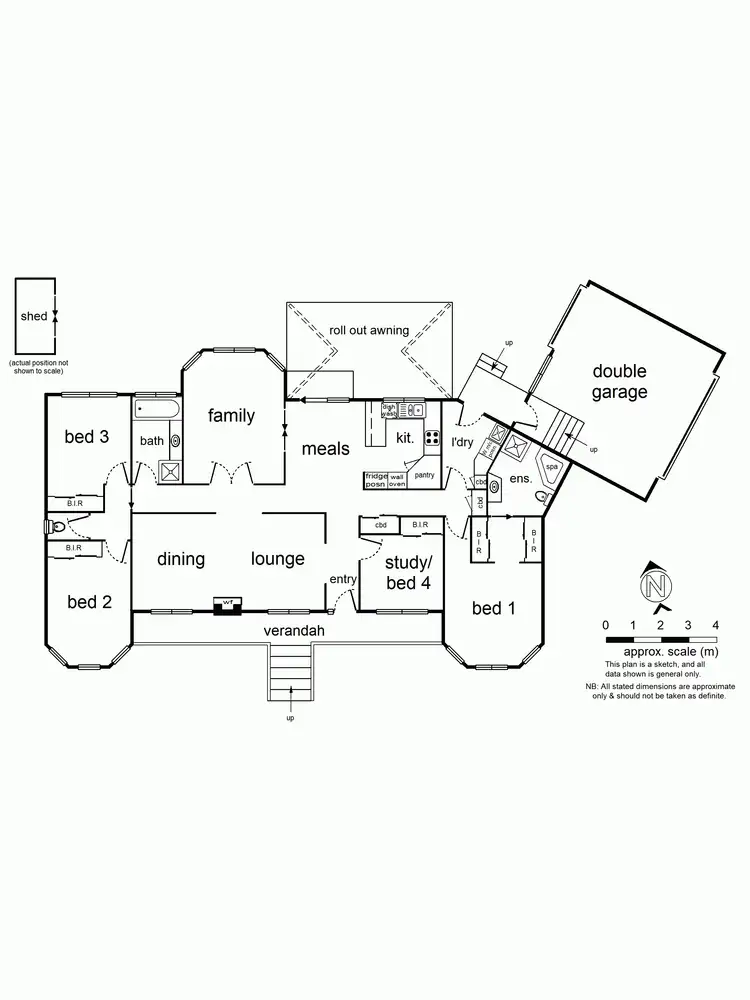 Floorplan of Homely house listing, Address available on request