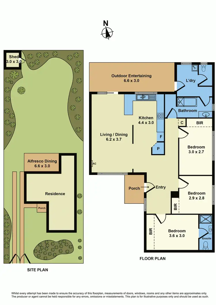 Floorplan of Homely house listing, 26 Percy Street, Newport VIC 3015