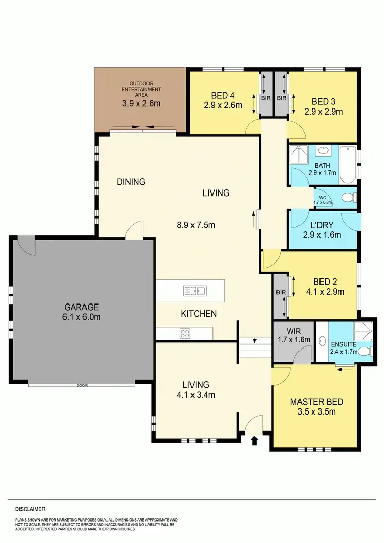 Floorplan of Homely house listing, 5 Stockade Street, Ballarat East VIC 3350