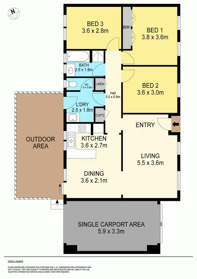 Floorplan of Homely house listing, 7 Regency Drive, Mount Clear VIC 3350
