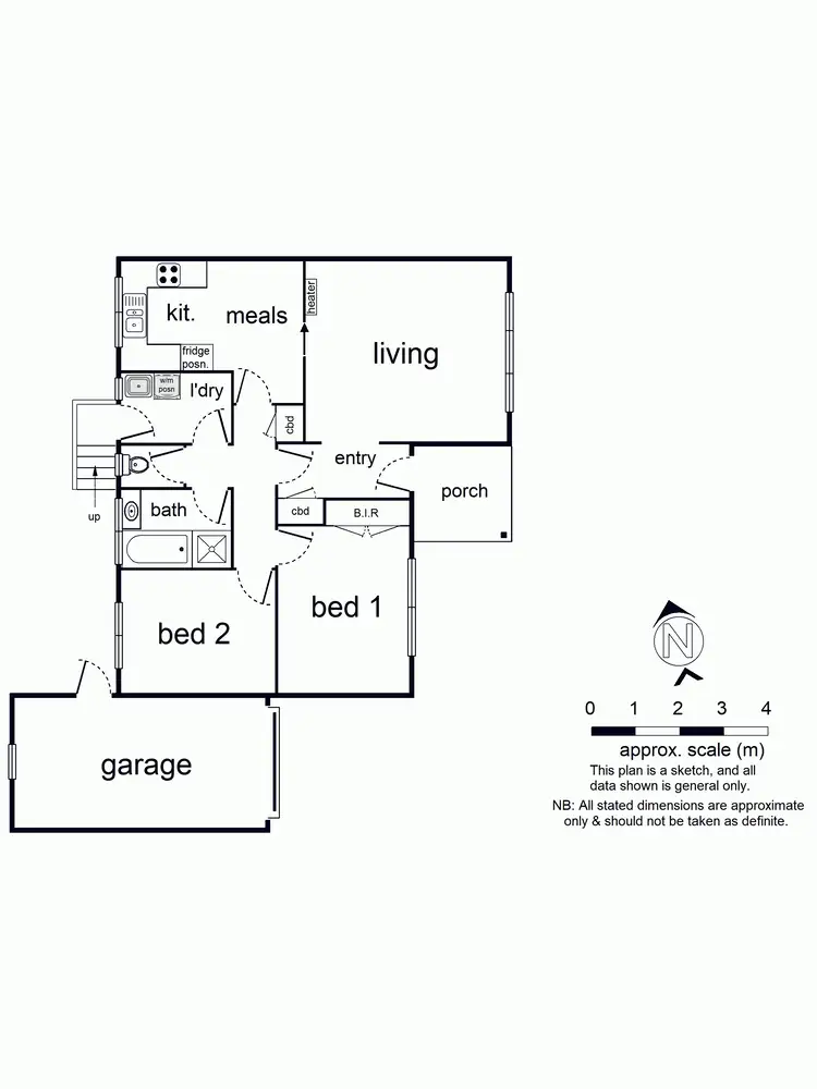 Floorplan of Homely unit listing, Address available on request