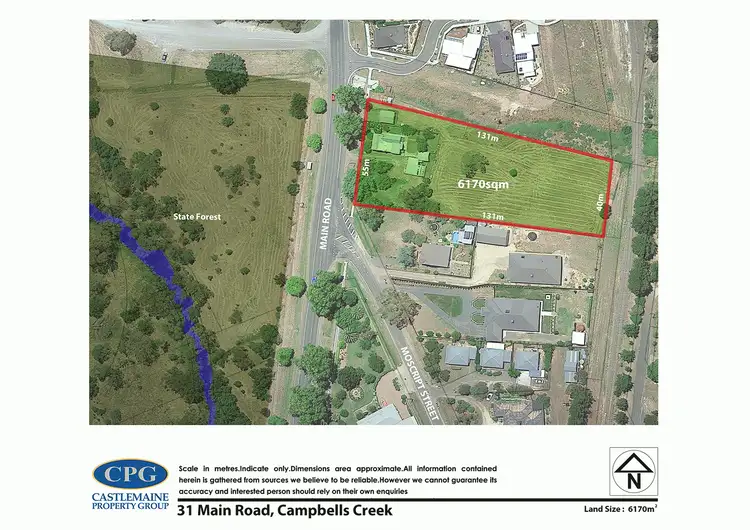 Floorplan of Homely house listing, 31 Main Road, Campbells Creek VIC 3451