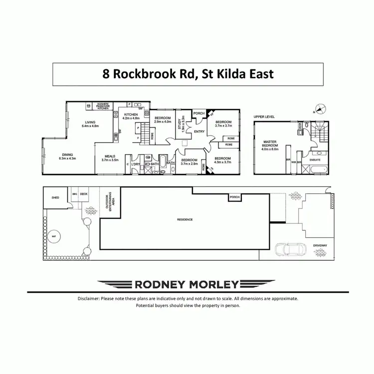 Floorplan of Homely house listing, 8 Rockbrook Road, St Kilda East VIC 3183