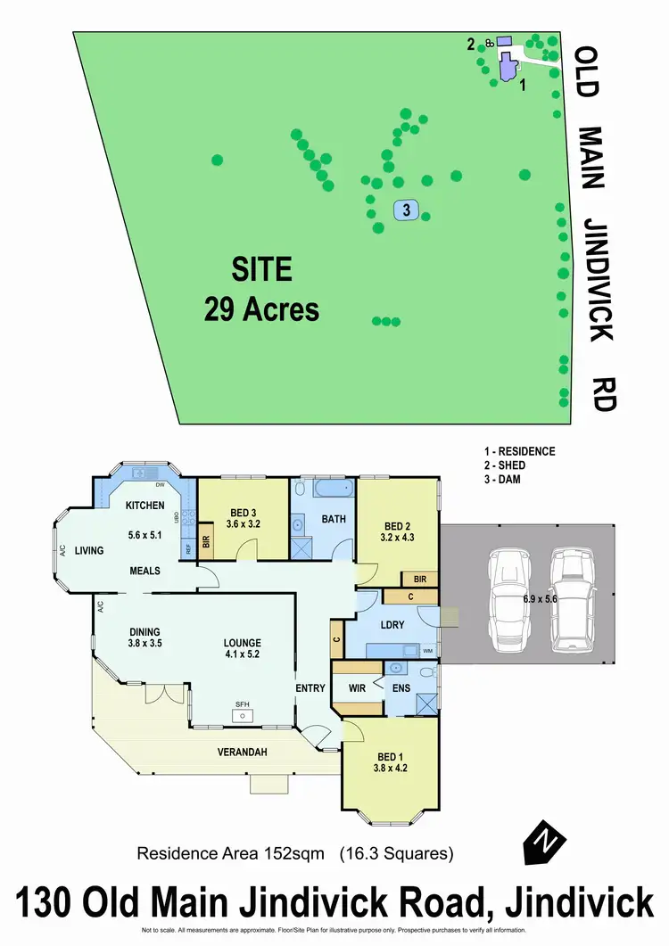 Floorplan of Homely rural property listing, 130 Old Main Jindivick Road, Jindivick VIC 3818