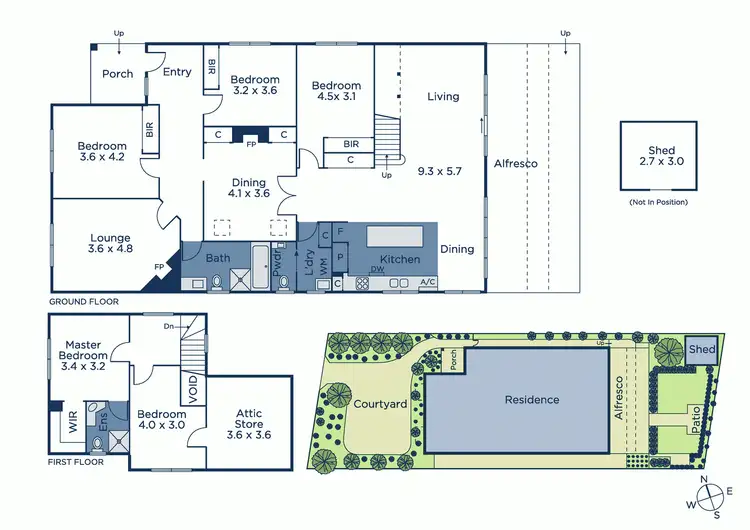 Floorplan of Homely house listing, 20 Belford Avenue, Kew East VIC 3102
