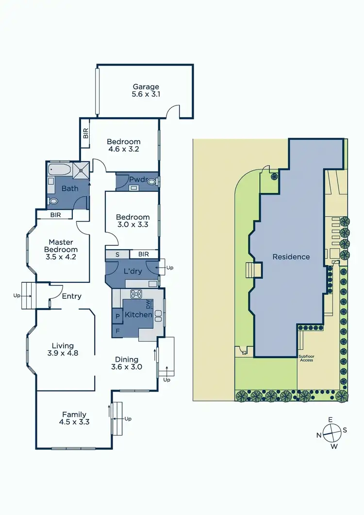 Floorplan of Homely townhouse listing, 1/37 Peter Avenue, Blackburn North VIC 3130