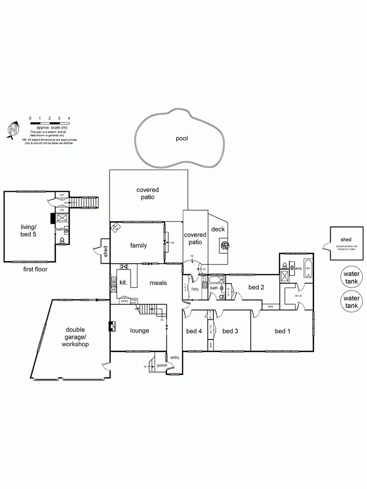 Floorplan of Homely house listing, Address available on request