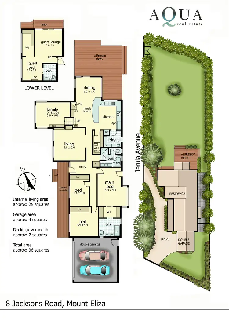 Floorplan of Homely house listing, 8 Jacksons Road, Mount Eliza VIC 3930
