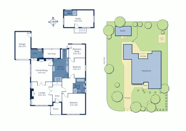 Floorplan of Homely house listing, 1 Boorool Road, Kew East VIC 3102