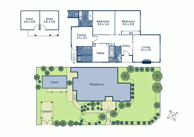 Floorplan of Homely house listing, 20 Yonga Road, Balwyn VIC 3103