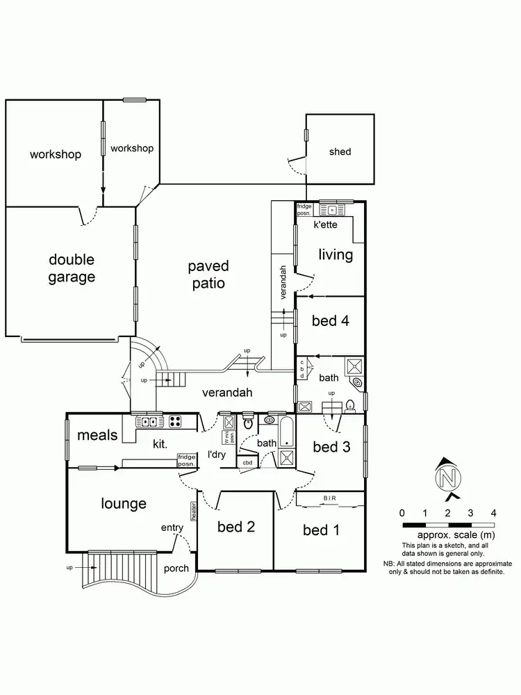 Floorplan of Homely house listing, Address available on request