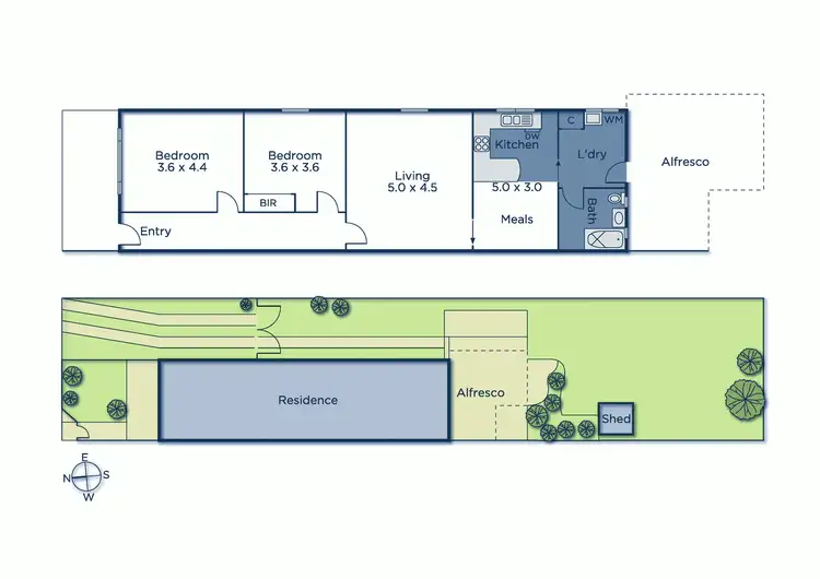 Floorplan of Homely house listing, 17 Kent Road, Box Hill VIC 3128