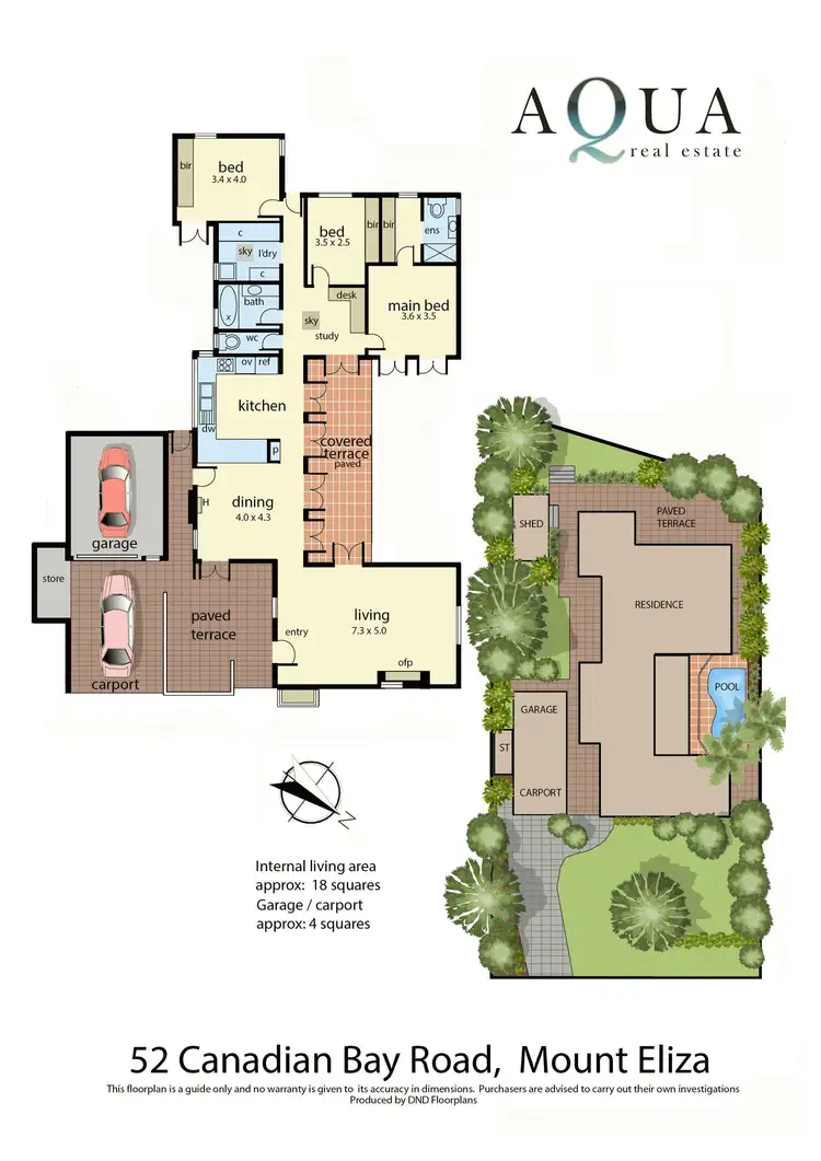 Floorplan of Homely house listing, 52 Canadian Bay Road, Mount Eliza VIC 3930