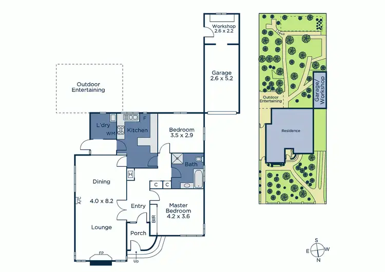 Floorplan of Homely house listing, 13 Grandview Terrace, Kew VIC 3101