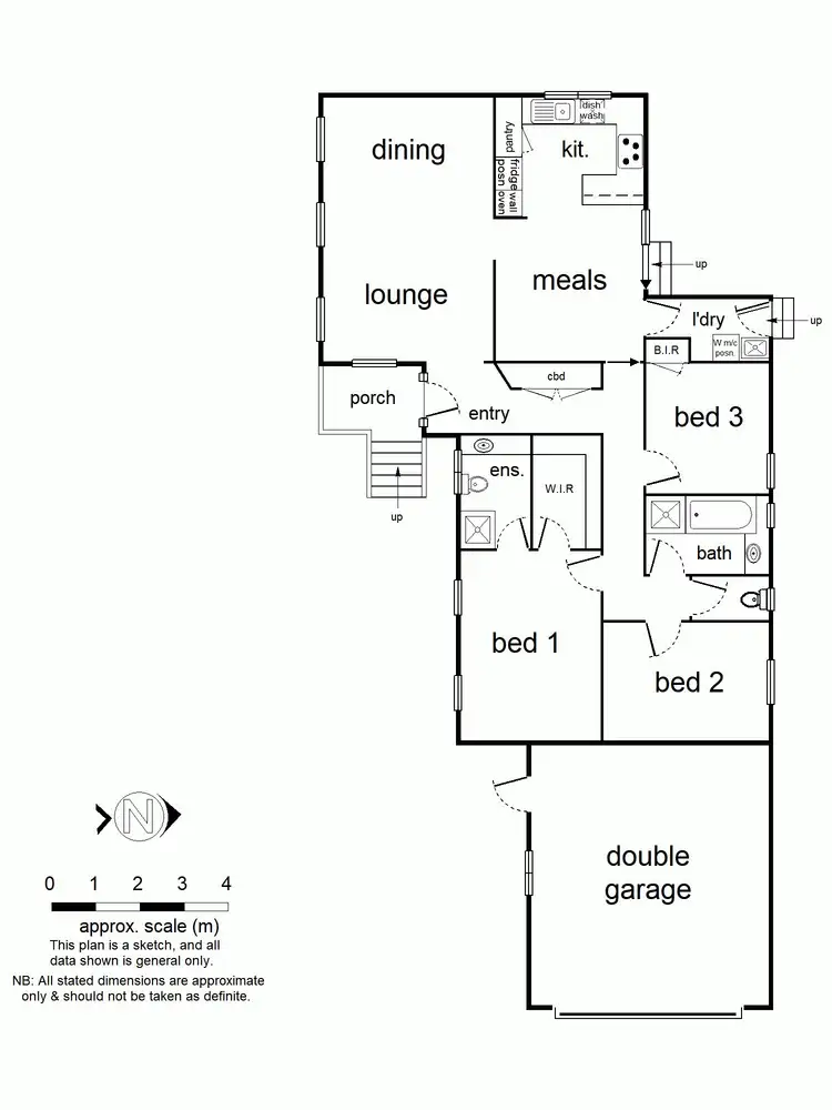 Floorplan of Homely unit listing, Address available on request