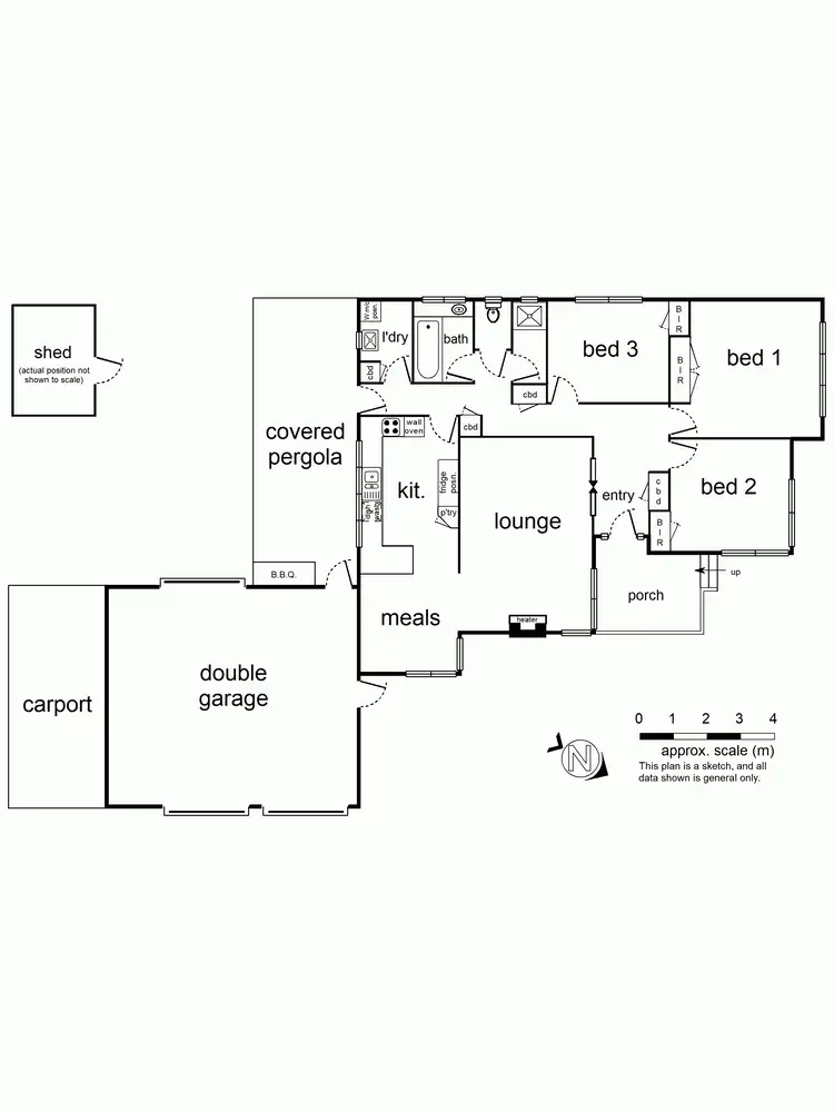 Floorplan of Homely house listing, Address available on request