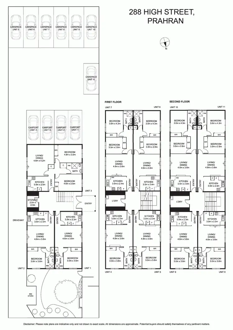 Floorplan of Homely block of units listing, 288 High Street, Windsor VIC 3181