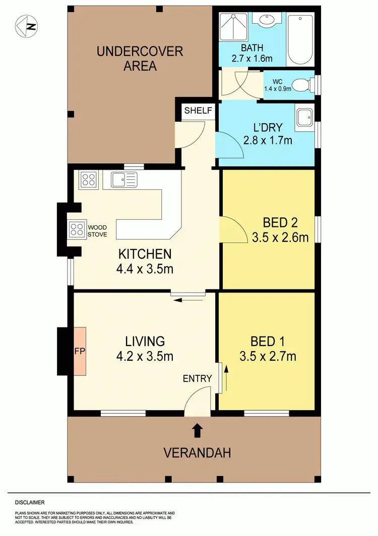 Floorplan of Homely house listing, 31 Scarsdale Pitfield Road, Scarsdale VIC 3351