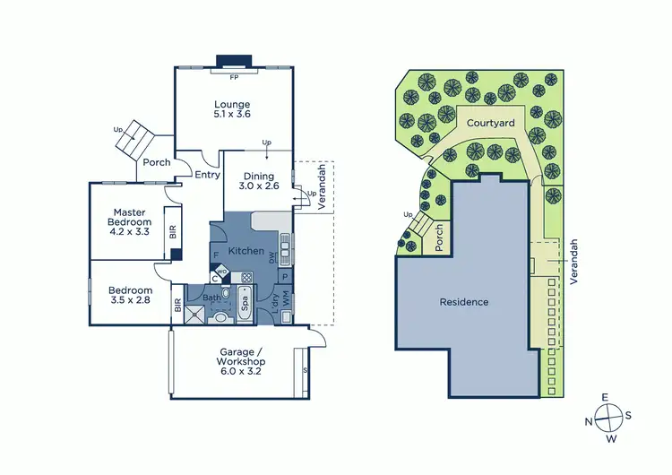 Floorplan of Homely unit listing, 1/66 Metung Street, Balwyn VIC 3103
