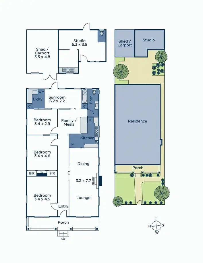 Floorplan of Homely house listing, 3 Gillman Street, Hawthorn East VIC 3123