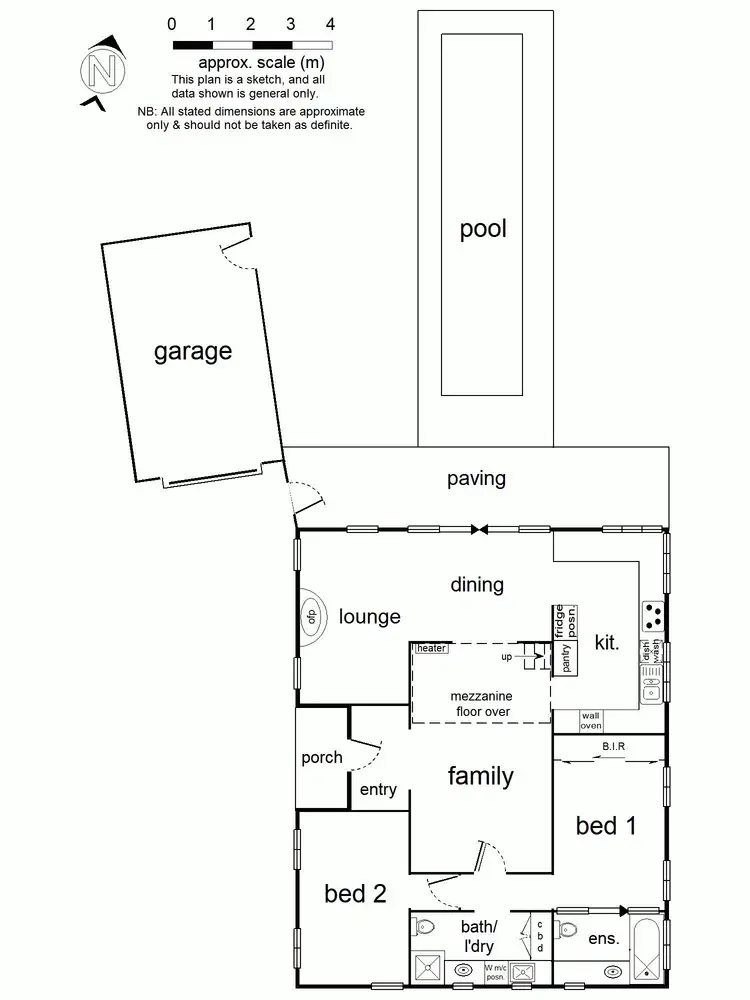 Floorplan of Homely house listing, Address available on request