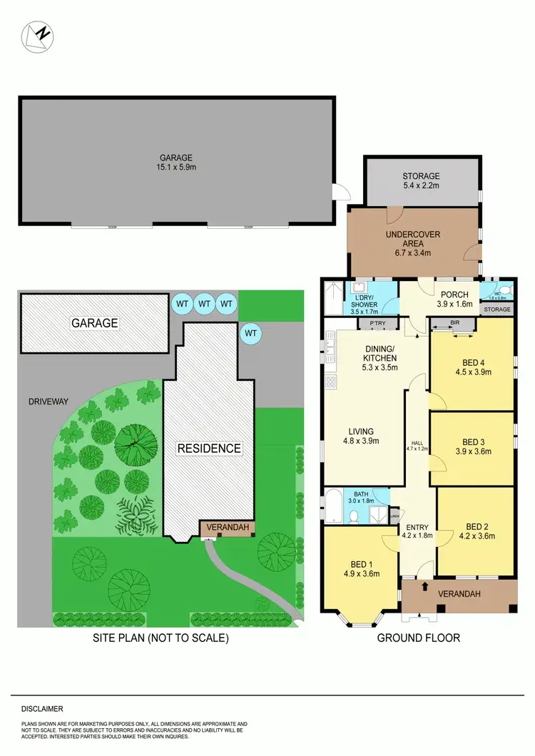 Floorplan of Homely house listing, 249 Albert Street, Sebastopol VIC 3356