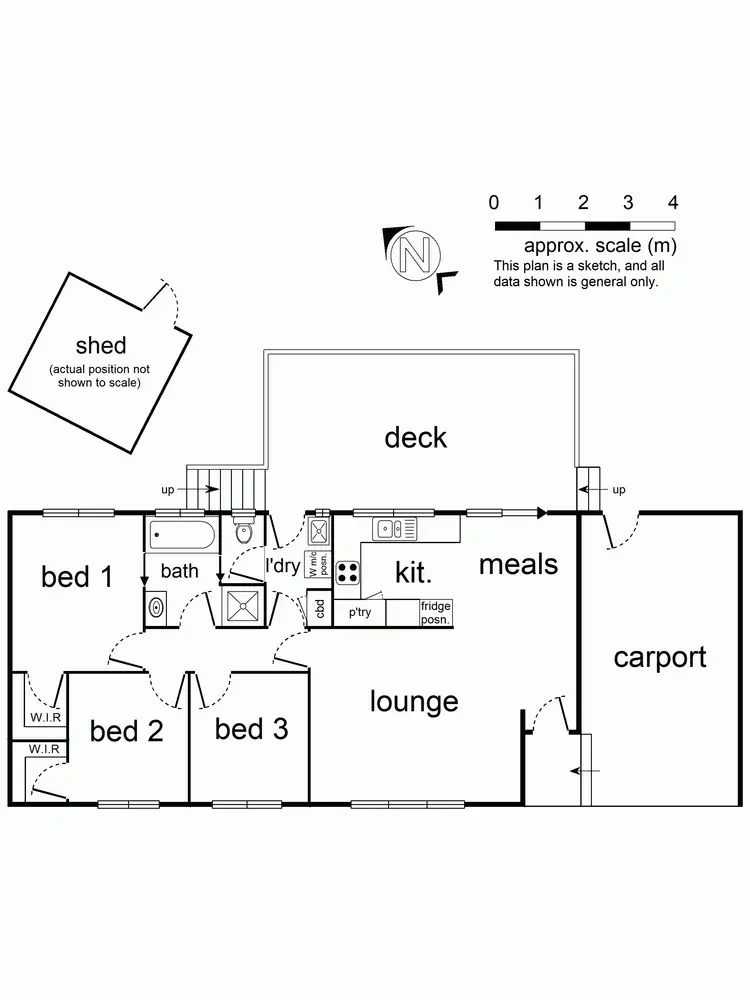 Floorplan of Homely house listing, Address available on request