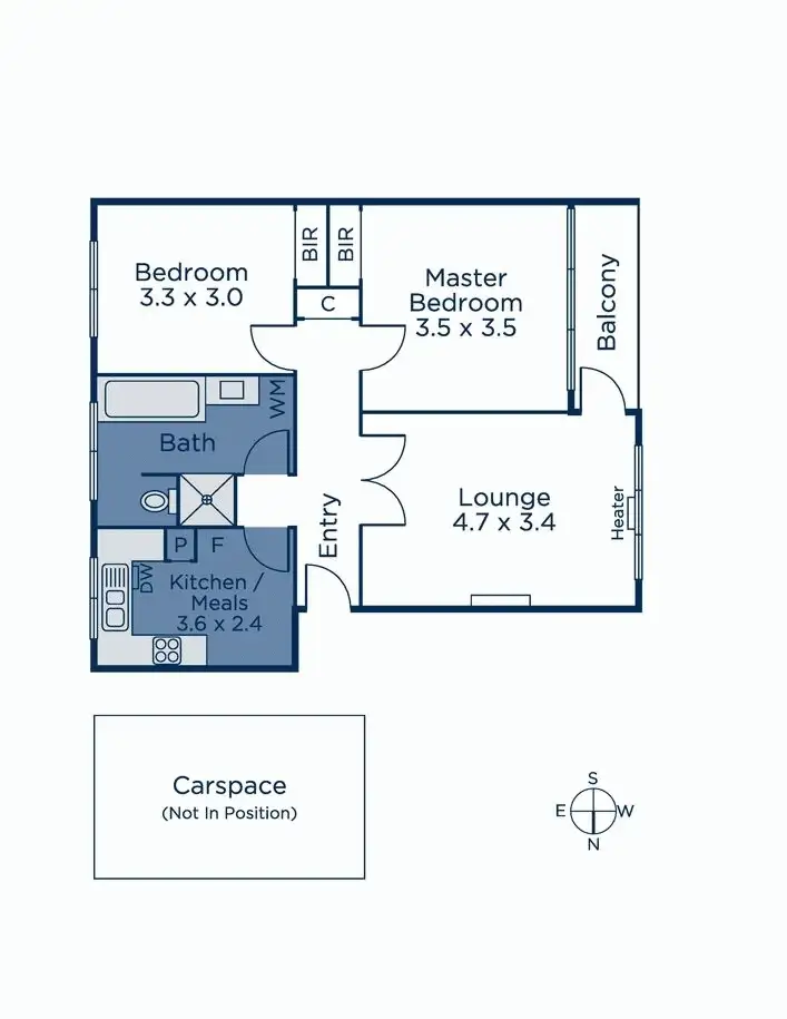 Floorplan of Homely apartment listing, 3/31 Tourello Avenue, Hawthorn East VIC 3123