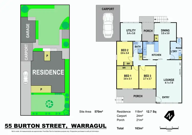 Floorplan of Homely house listing, 55 Burton Street, Warragul VIC 3820