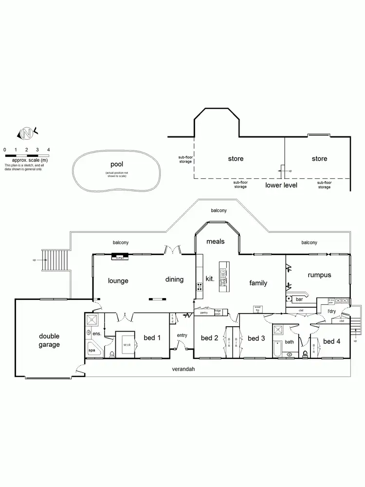 Floorplan of Homely house listing, Address available on request