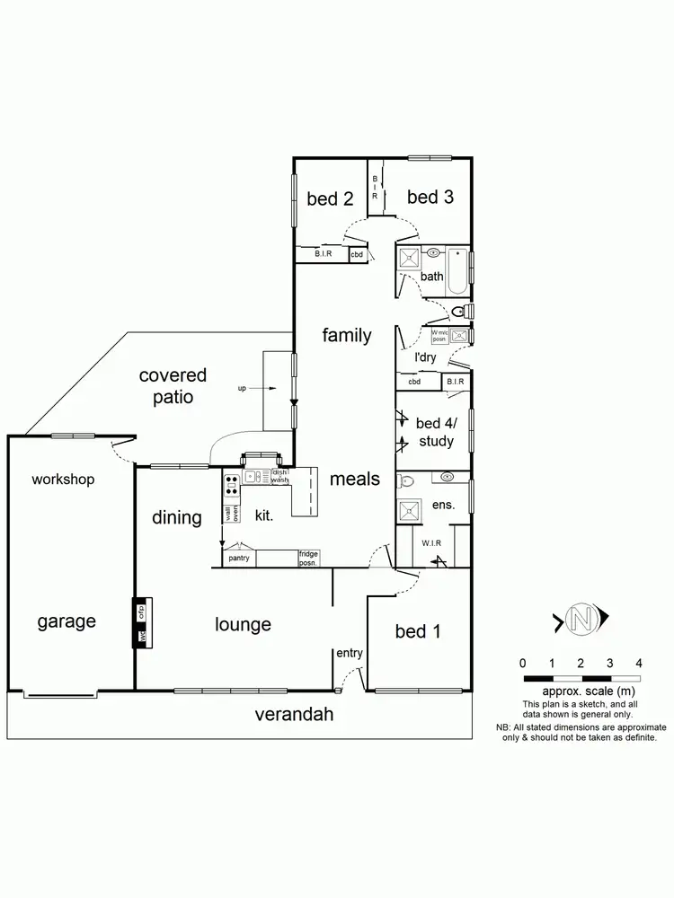 Floorplan of Homely house listing, Address available on request