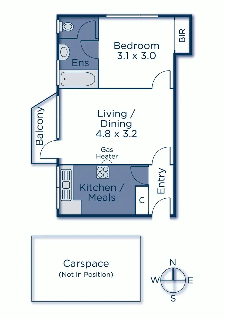 Floorplan of Homely apartment listing, 7/176 Murrumbeena Road, Murrumbeena VIC 3163