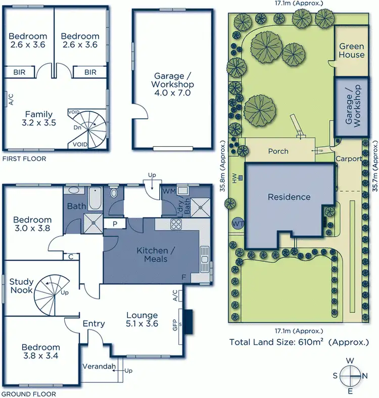 Floorplan of Homely house listing, 45 Jenner Street, Blackburn South VIC 3130