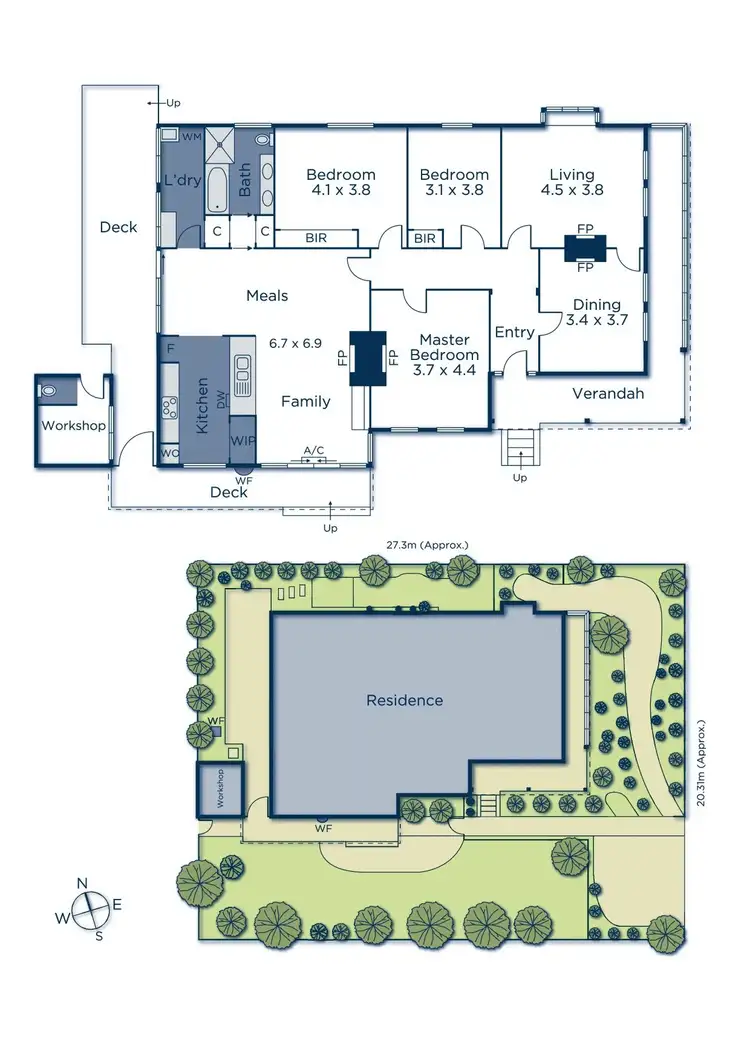 Floorplan of Homely house listing, 33 Wandin Road, Camberwell VIC 3124