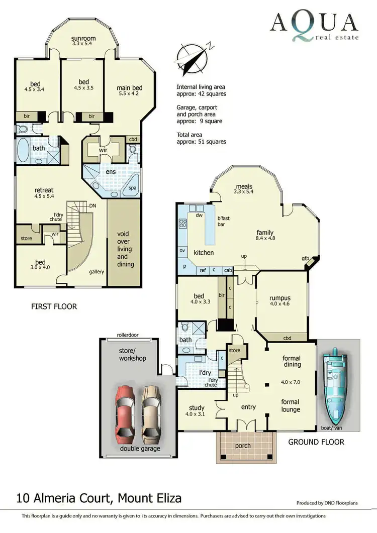Floorplan of Homely house listing, 10 Almeria Court, Mount Eliza VIC 3930