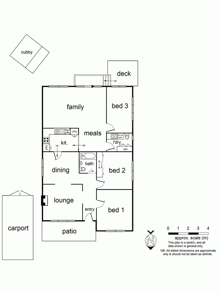Floorplan of Homely house listing, Address available on request