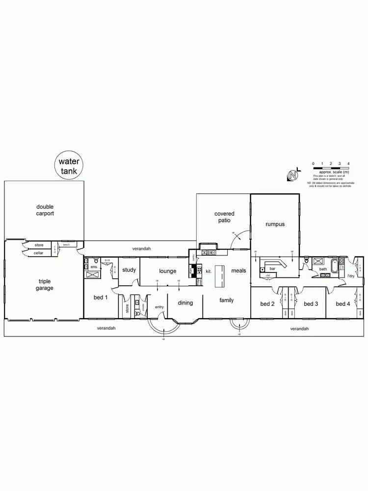 Floorplan of Homely house listing, Address available on request