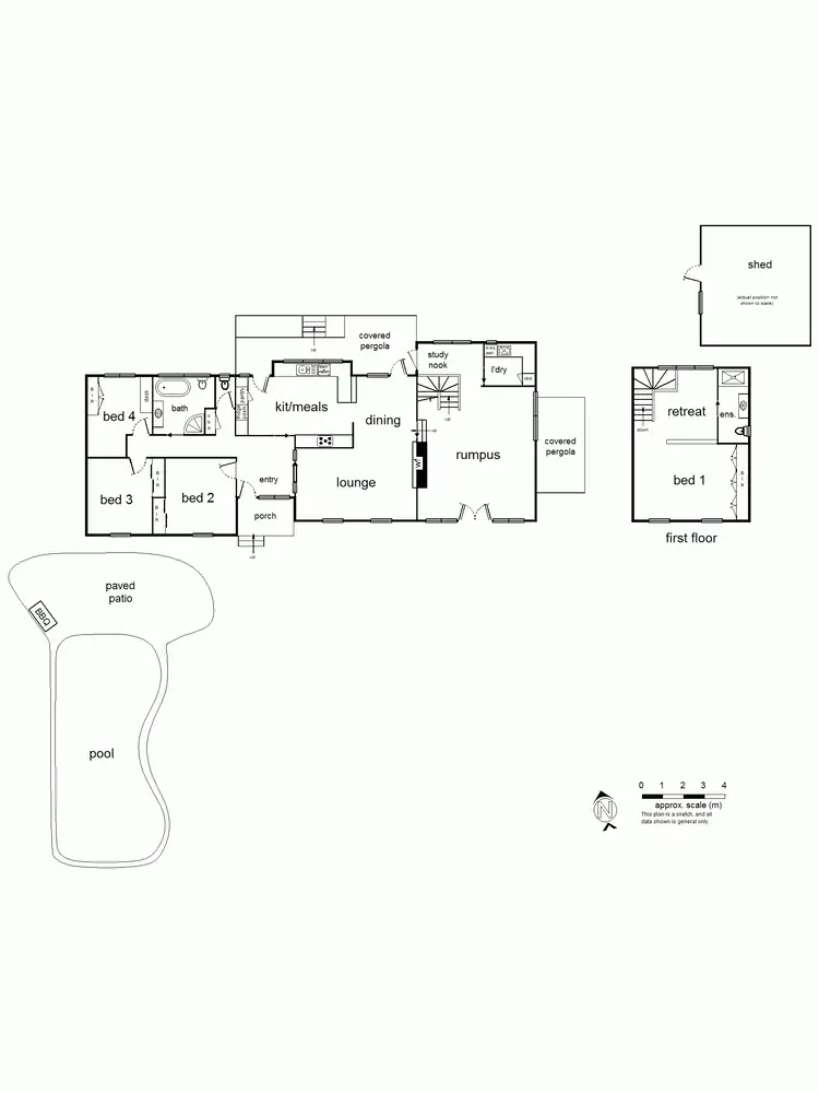 Floorplan of Homely house listing, Address available on request