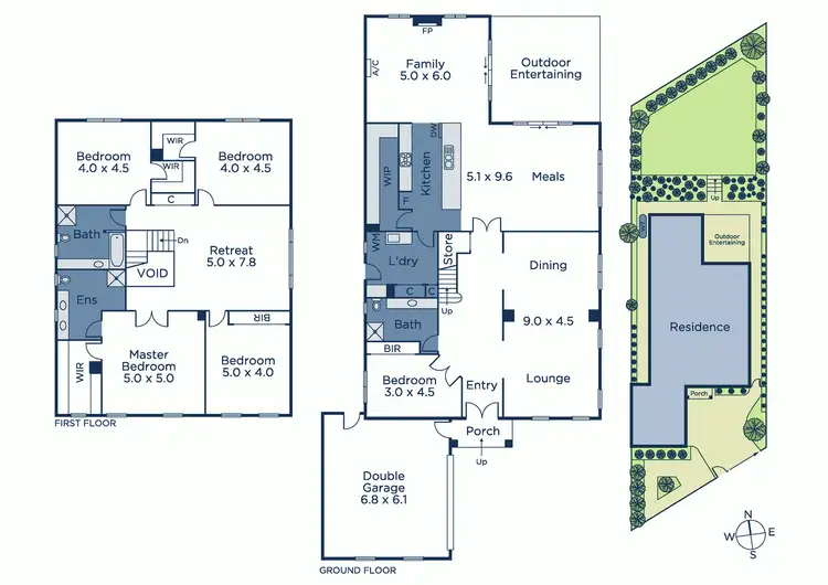 Floorplan of Homely house listing, 13 Fintonia Street, Balwyn North VIC 3104