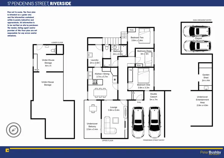 Floorplan of Homely house listing, 17 Pendennis Street, Riverside TAS 7250