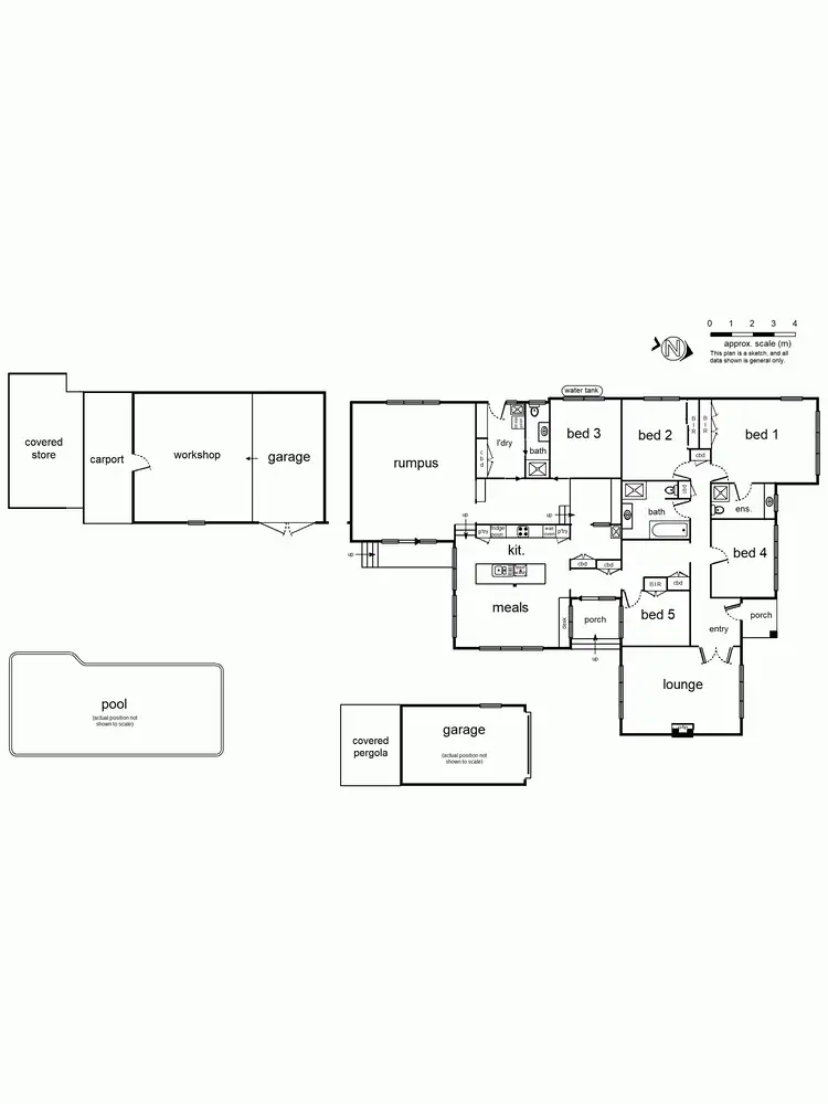 Floorplan of Homely house listing, Address available on request