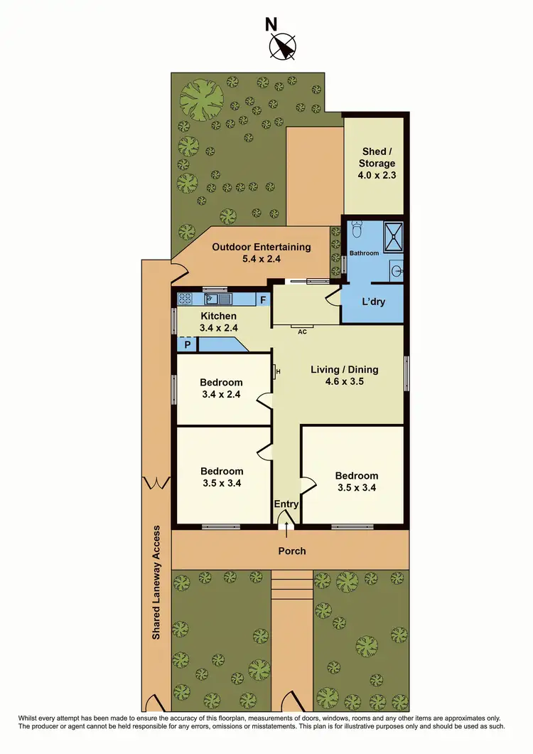Floorplan of Homely house listing, 66 Molesworth Street, North Melbourne VIC 3051
