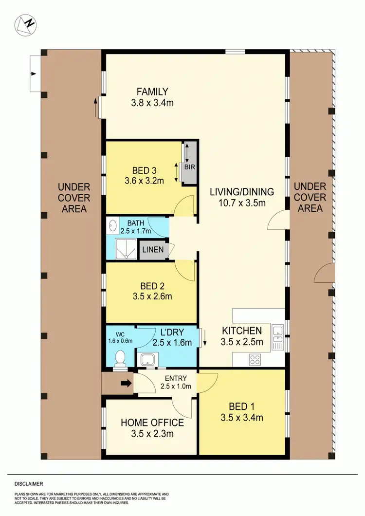 Floorplan of Homely house listing, 46 Rosenstein Road, Dereel VIC 3352