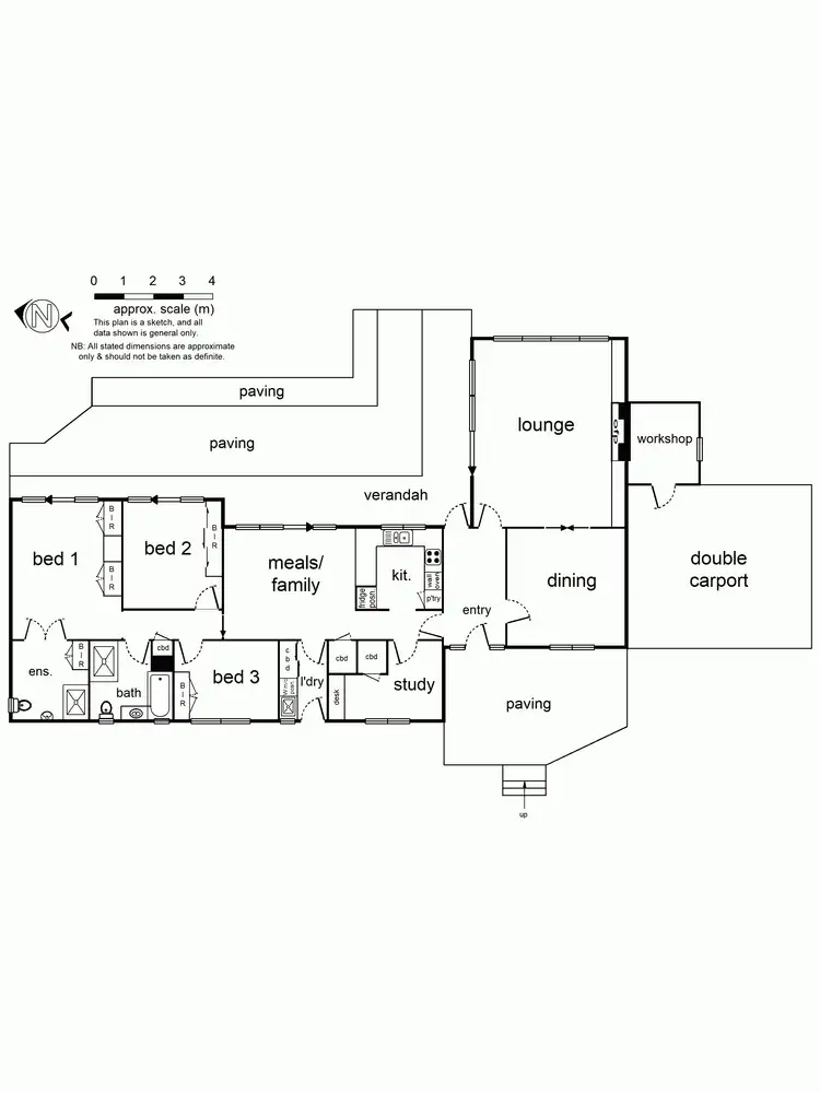 Floorplan of Homely house listing, Address available on request