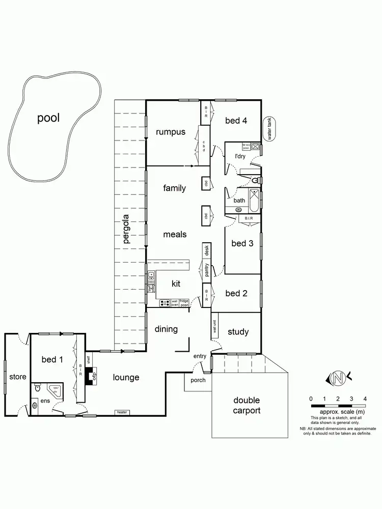 Floorplan of Homely house listing, Address available on request