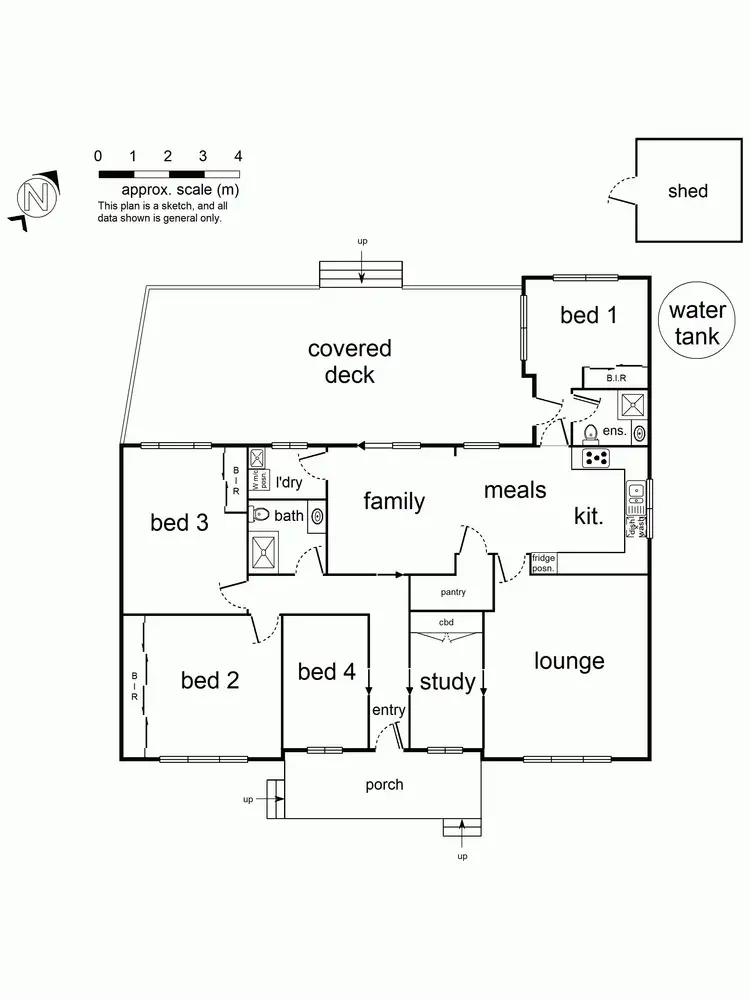 Floorplan of Homely house listing, Address available on request